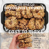 High-Protein Grab and Go Breakfast Cookies