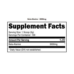 BuckedUp-Raw Beta Alanine