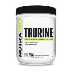 NutraBio-Taurine Powder (500g)