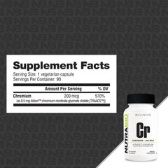 NutraBio-Chromium Chelate GTF