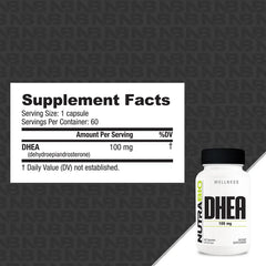 NutraBio-DHEA (100mg)