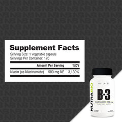 NutraBio-B3 Niacinamide