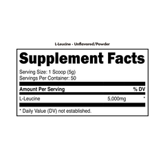 BuckedUp-Raw Leucine