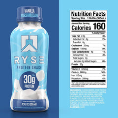 RYSE Loaded Protein Shake RTD – 30g Protein