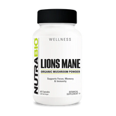 NutraBio-Organic Lions Mane 500mg