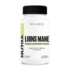 NutraBio-Organic Lions Mane 500mg