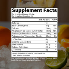Essential Performance Stim-Free Pre-Workout Powder for Pump Focus and Endurance