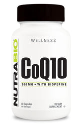 NutraBio-CoQ10 200mg