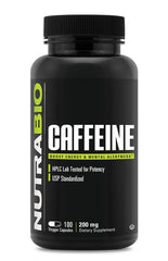 NutraBio-Caffeine 200mg