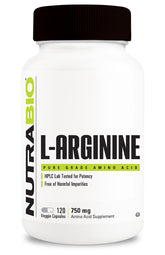 NutraBio-Arginine 750mg