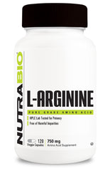 NutraBio-Arginine 750mg
