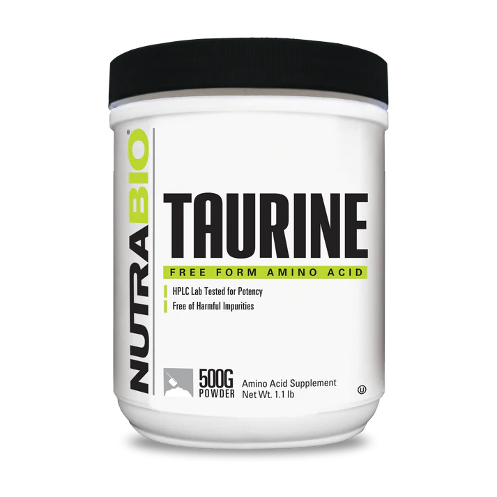 NutraBio-Taurine Powder (500g)