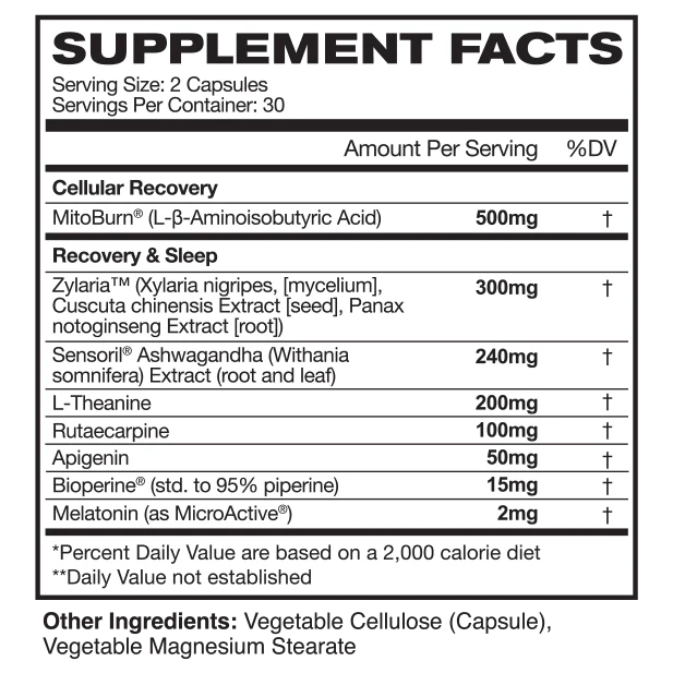 Astroflav Sleep + Recover Optimize Nighttime Recovery