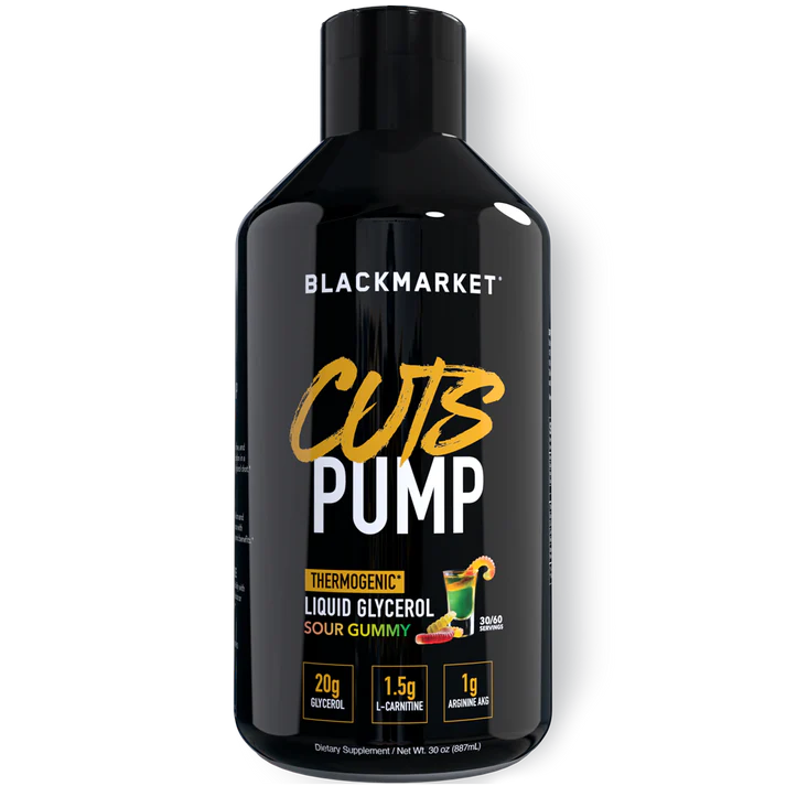 CUTS PUMP Liquid Pump Supplement with Glycerol and L-Carnitine