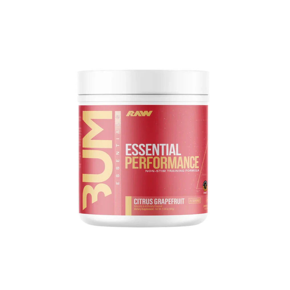 Essential Performance Stim-Free Pre-Workout Powder for Pump Focus and Endurance