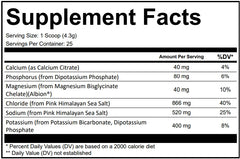 Hydration – Complete Electrolyte Formula