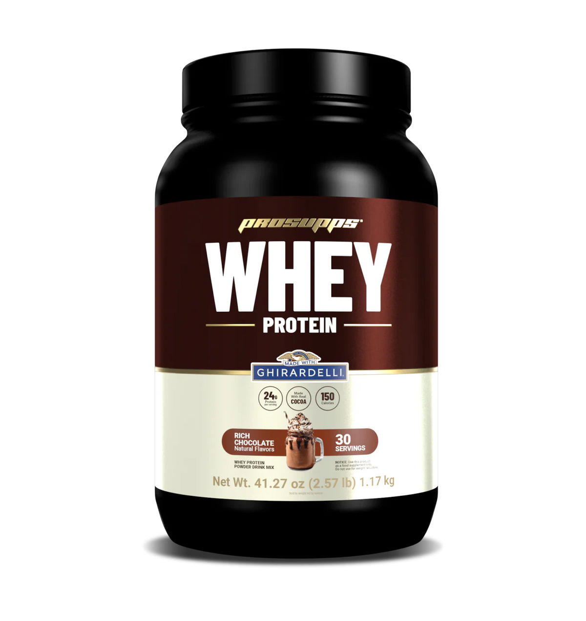 Ghirardelli x ProSupps Whey Protein – Premium Chocolate Protein Powder