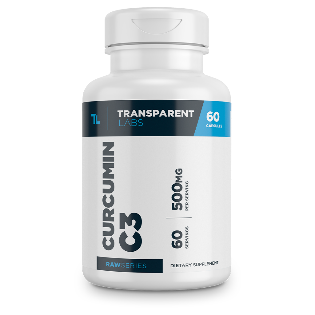 Transparent Labs Turmeric Curcumin | Curcumin C3® Complex