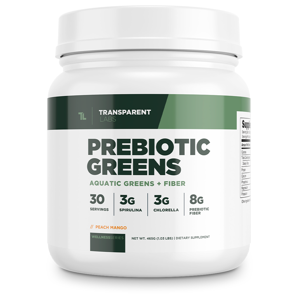 Transparent Labs Prebiotic Greens | Gut Health & Daily Greens