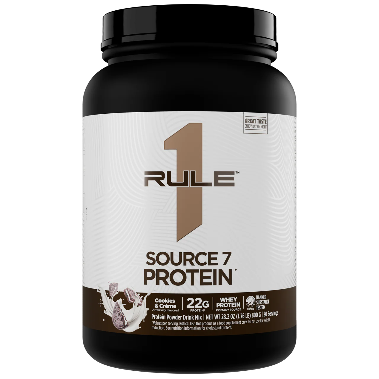 Rule 1 Source7 Multi-Source Protein Blend Powder
