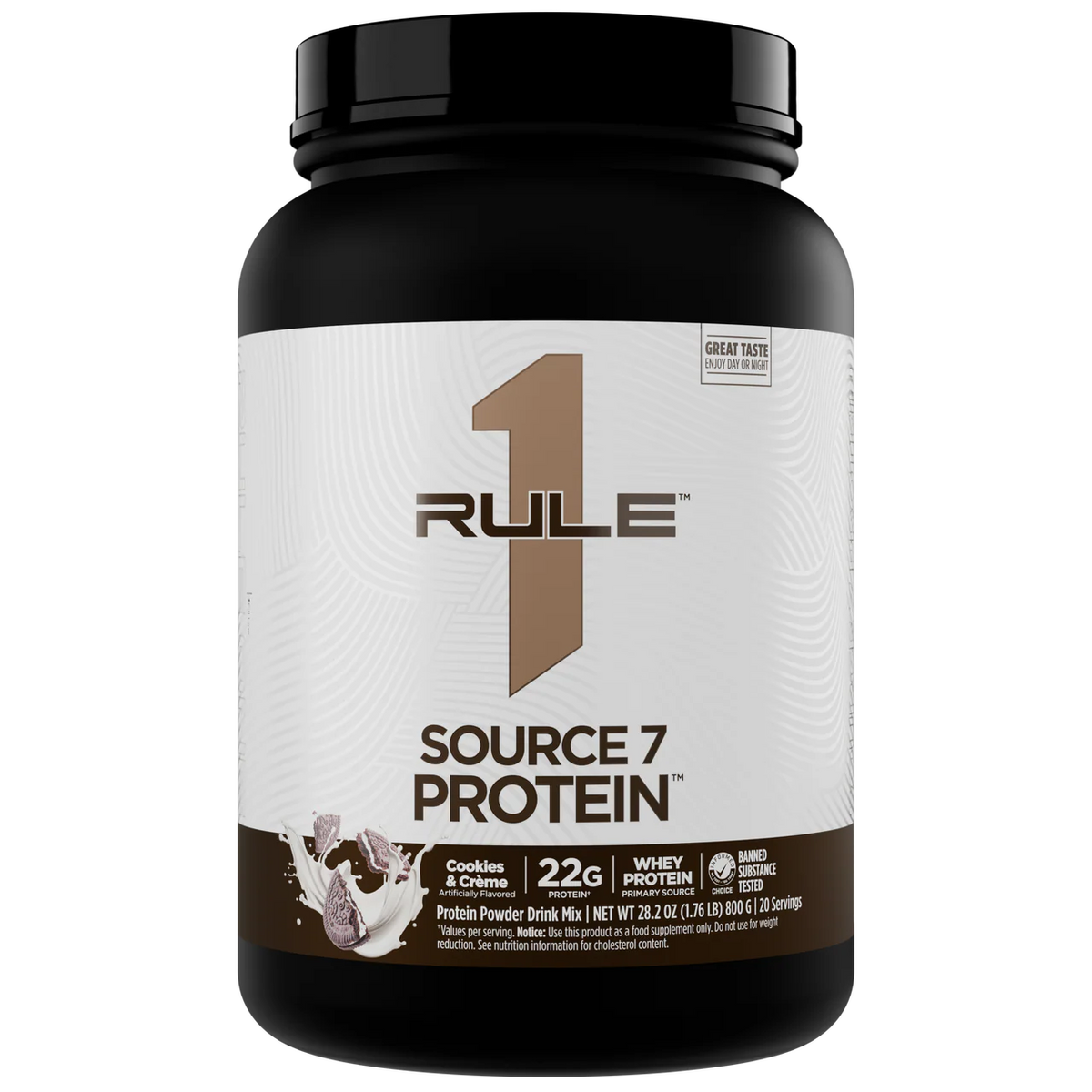 Rule 1 Source7 Multi-Source Protein Blend Powder