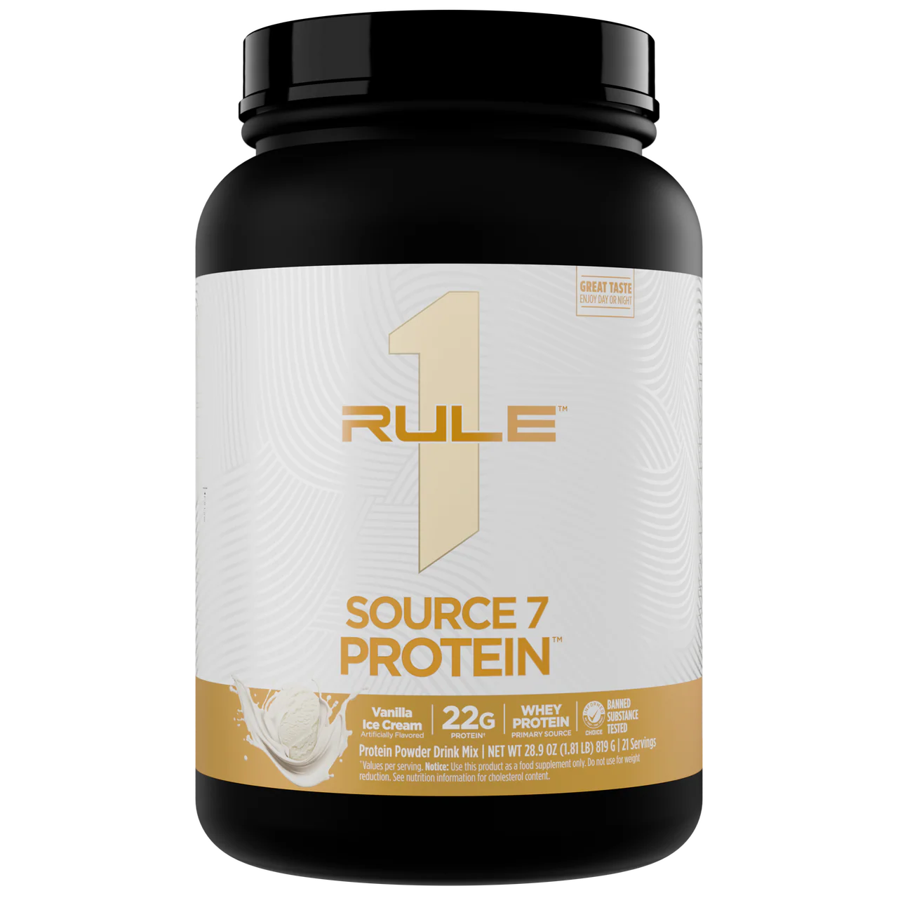 Rule 1 Source7 Multi-Source Protein Blend Powder