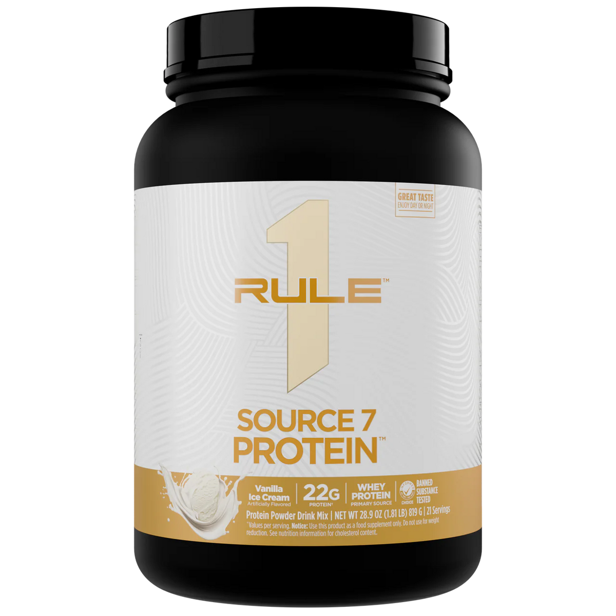Rule 1 Source7 Multi-Source Protein Blend Powder